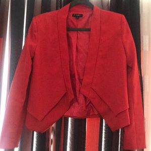 Red blazer